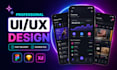 do ui ux design figma web design mobile app ui design and mockups