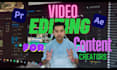 do video editing for influencers and content creators