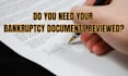 get review of pacer documents and bankruptcy