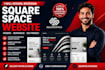 build professional squarespace website design or squarespace website redesign