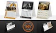 2025 professional desk and wall calendar design