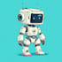 do custom 2d mecha illustration hero robot gundan