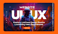 design clean web UI design app UI, website and landing page with figma