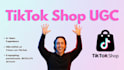 create a tiktok shop video ad for your brand