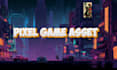 make 8bit pixel art backgrounds, characters, and game assets