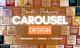 design instagram, linkedin, facebbok carousel posts for social media