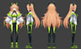 create cute live 2d vtuber model fully rigged custom vr chat anime character
