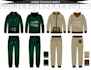 create hoodie and trouser technical tech pack design