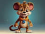 custom cartoon character illustration, and cartoon