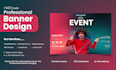 design awesome  web banner, flyer, fb ads and etsy editable templates