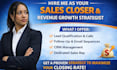 be professional sales closer,sales representative expert, sales closer, sales