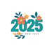 make high resolution happy new year 2025 logo