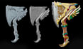 create game ready weapons, props, 3d models