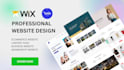 design responsive wix website, wix ecommerce, landing page, wix studio, fix wix
