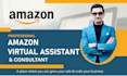 be amazon fba virtual assistant, amazon ppc expert, amazon listing optimization