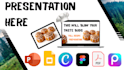 create or design your presentation