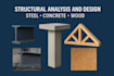 do structure analysis and design of steel, concrete and wood