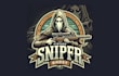 do vintage sniper ghost logo with a free source file for your brand