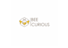 design simple elegant honey bee farm logo