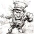 draw political cartoon and comic strip