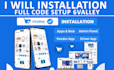 install 6valley script apps and website