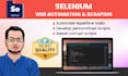 code selenium web automation and scraping scripts