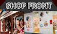 do sunning window graphic,eye catching shop front or storefront
