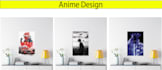 do anime HD poster mockup for your brand