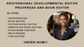 developmental editor fiction ebook erotic romance novel and nonfiction ebook