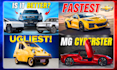 design eye catchy, high CTR thumbnails for car, auto channel