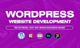 create professional wordpress website for your business