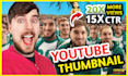 do attractive eye catchy youtube thumbnail design to get high CTR