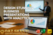 design stunning business presentations with analytics
