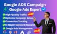 setup and optimize google ads campaign