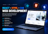 build a responsive website using react, html and css for your project