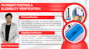 do payment posting eligibility verification medical billing