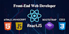 be your front end developer using HTML, CSS, bootstrap, js, reactjs, tailwindcss