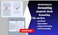 do chapter formatting, design ebook formatting in indesign, atticus, canva