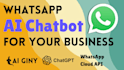 do whatsapp business API setup and build whatsapp chatbot