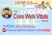 fix core web vitals lcp, cls, fid and optimize your wordpress site