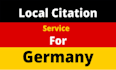 do 350 citations for germany and business directories SEO