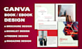 design product catalogue canva brochure adobe indesign booklet magazine print
