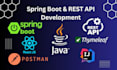 develop java spring boot, rest apis, spring mvc, and thymeleaf web applications