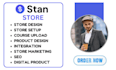 setup stanstore, digital product, stan store design, product design, stan store