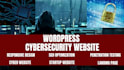 wordpress cybersecurity home security website penetration testing landing page