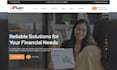 build a responsive mobile bookkeeping website accounting website finance website