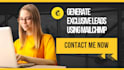 generate exclusive leads using mailchimp