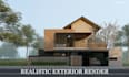 do architectural 3d exterior rendering and 3d modeling