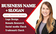 create remarkable business names, slogans and logo