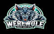 do wonderful make new style for werewolf mascot logo design